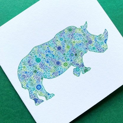 Safari Animal mini cards