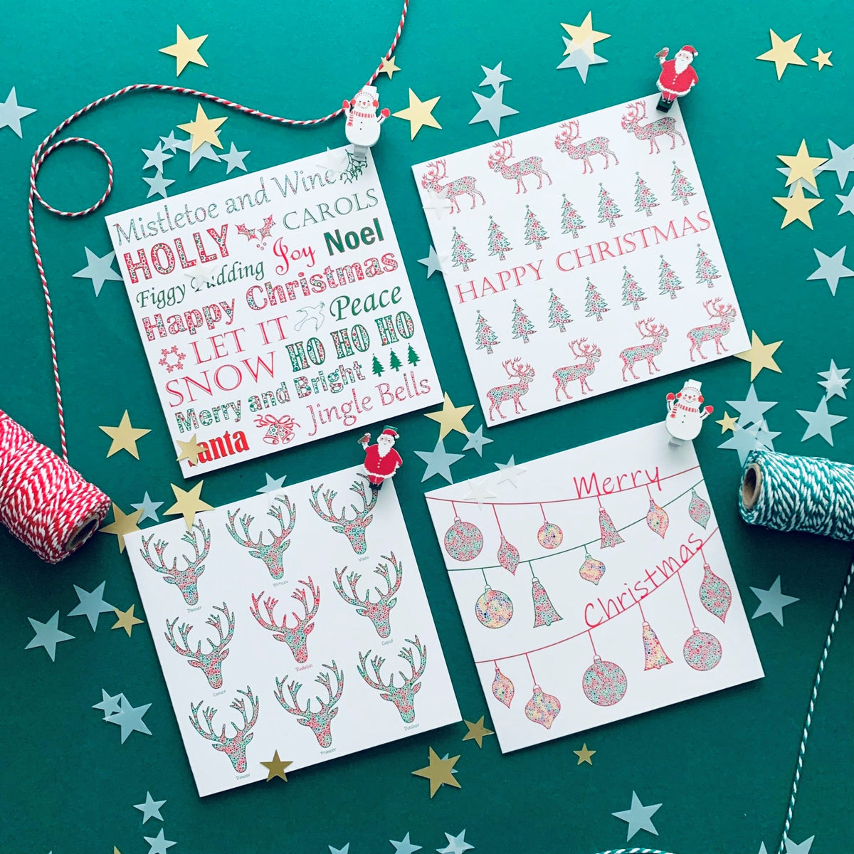 Mini Christmas cards