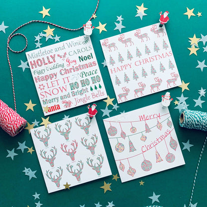 Mini Christmas cards