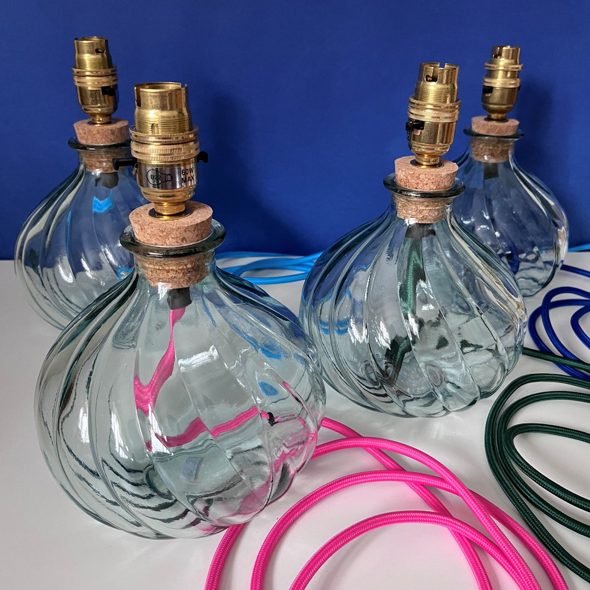 Glass Lamp Bases
