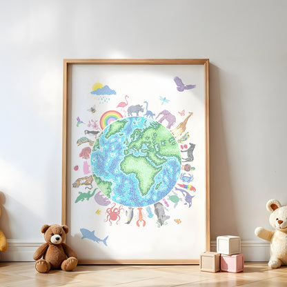 Our Planet Print