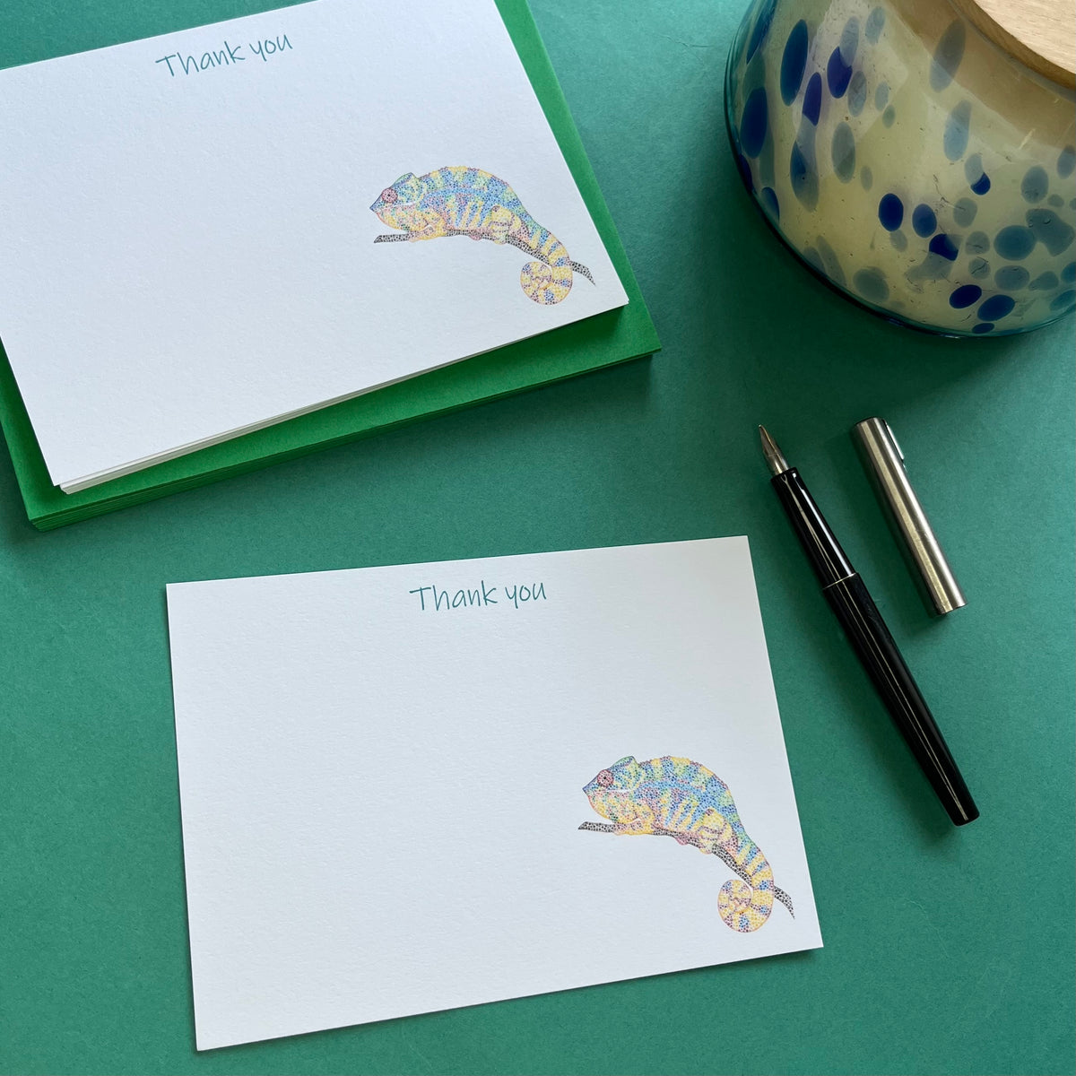 Chameleon Notecards