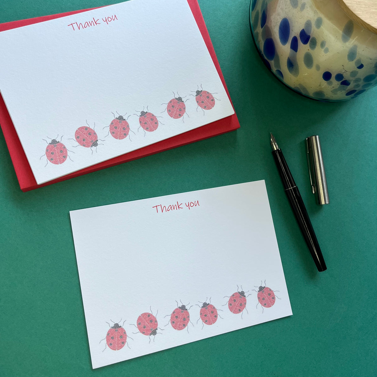 Ladybird Notecards