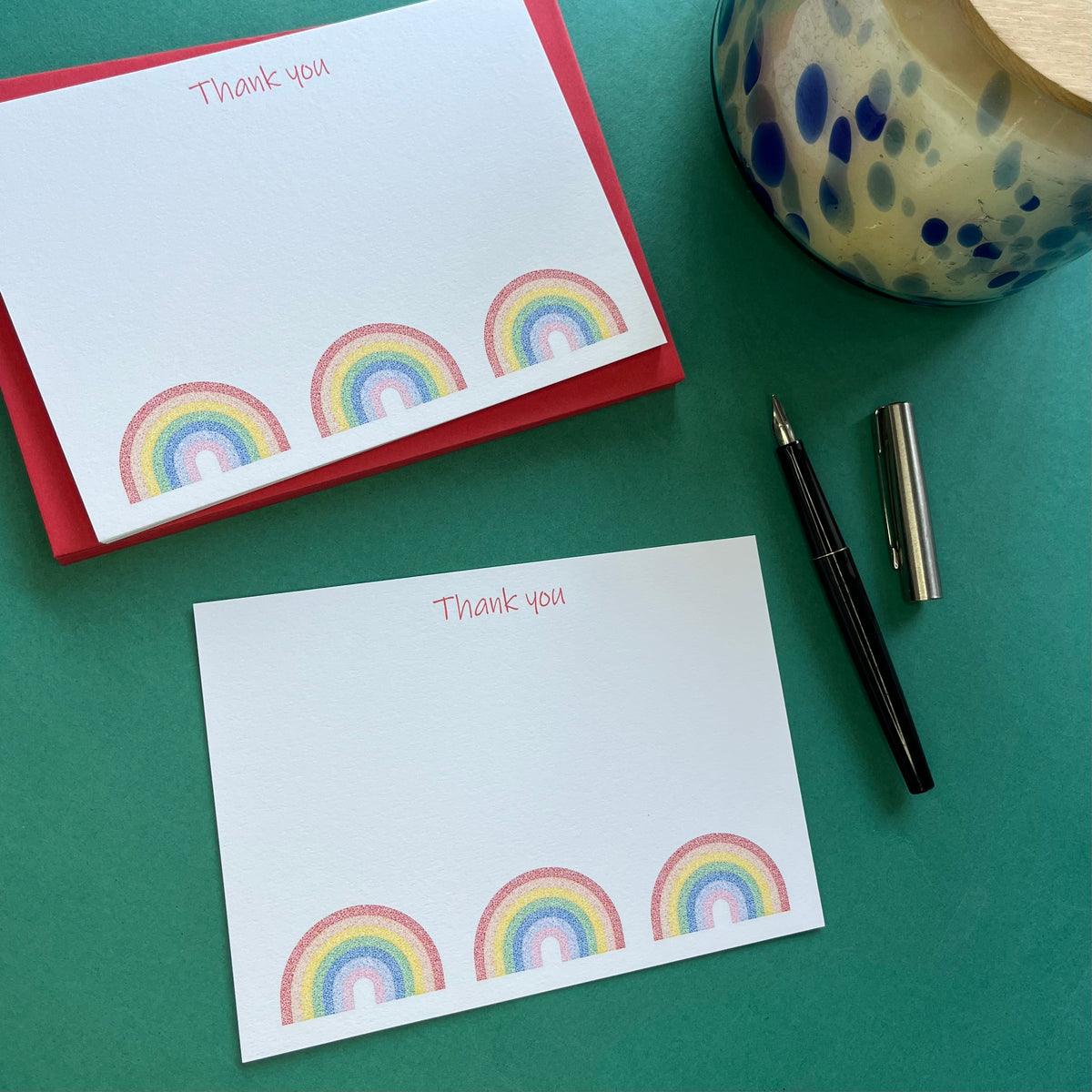 Rainbow Notecards