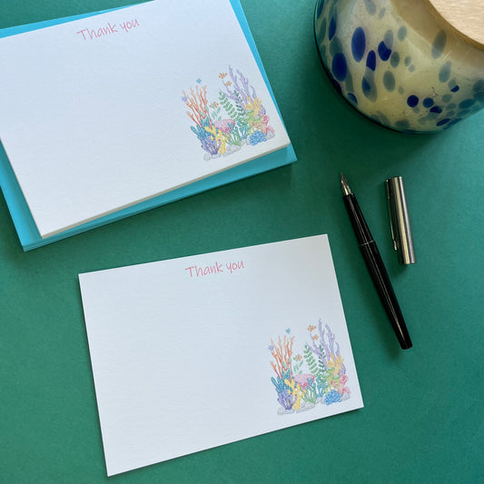 Coral Notecards