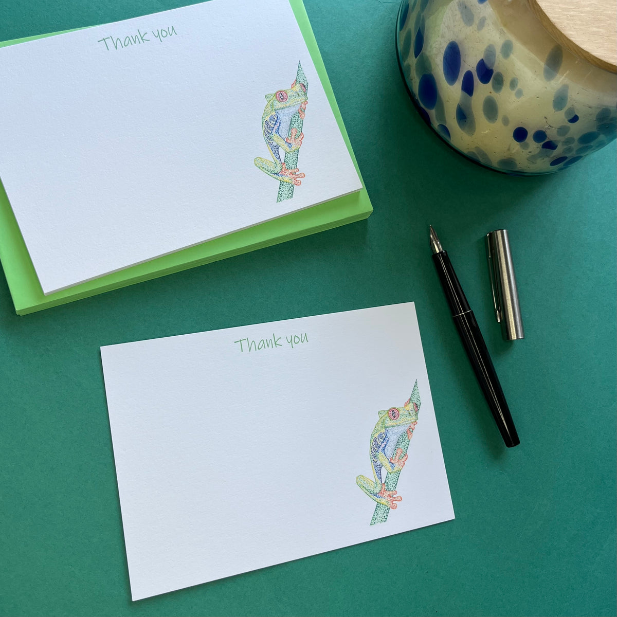 Frog Notecards
