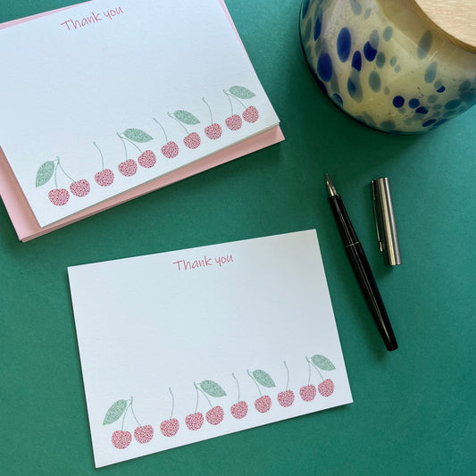 Cherry Notecards
