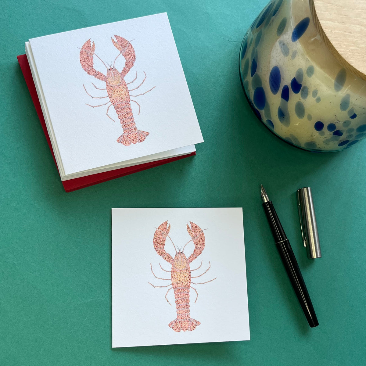 Lobster mini cards
