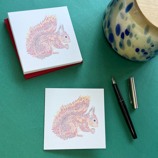 Squirrel mini cards