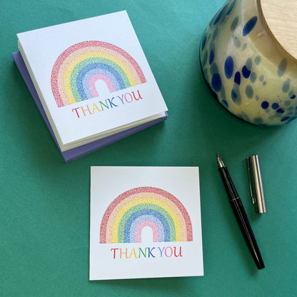 Rainbow mini cards