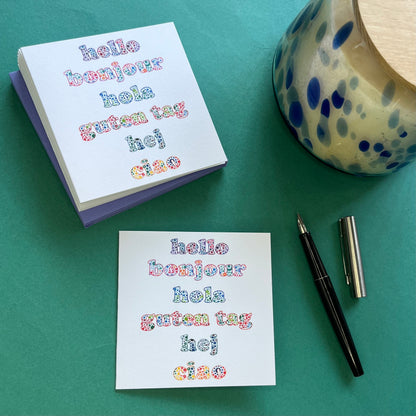 Languages mini cards
