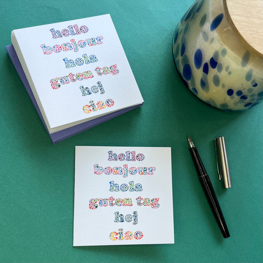 Languages mini cards