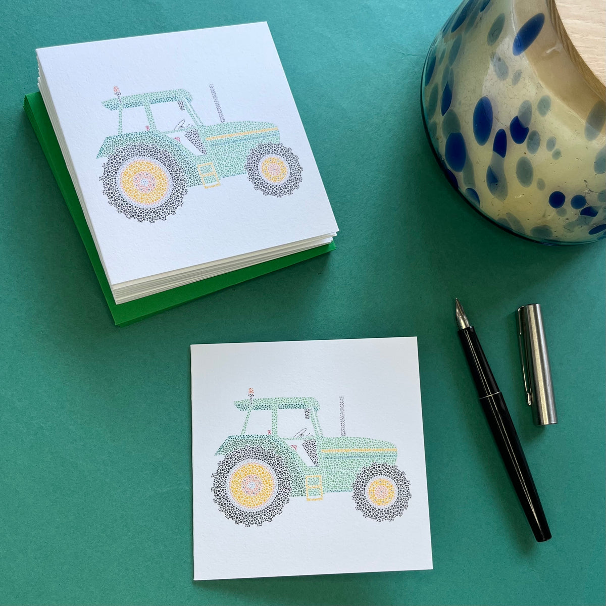 Tractor mini cards