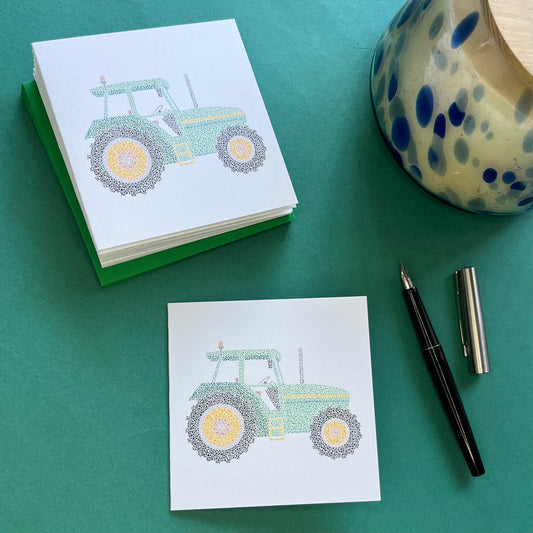 Tractor mini cards